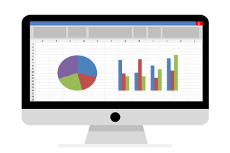 do web search and data entry in excel spreadsheet