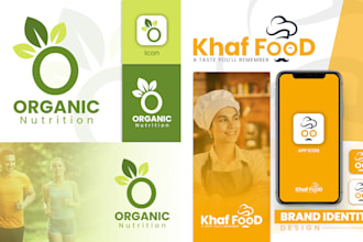 design a complete brand book and brand guidelines with logo