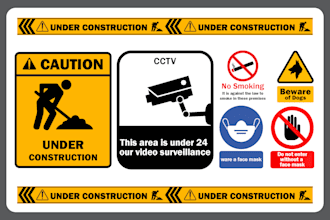 create all types of construction and residential signs