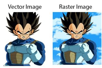 redraw or vector trace animated images