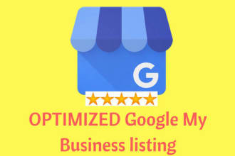 optimize your google my business listing
