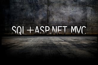 do web development with asp net, mvc and sql