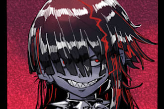 draw commission into anime or manga style art