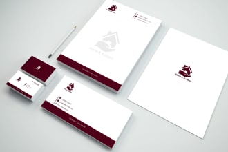 design custom and unique logo,business card and stationary
