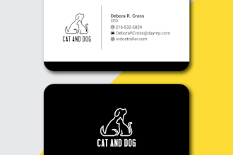 design creative business card for you