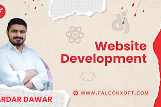 do python fast api, django and flask ai website development