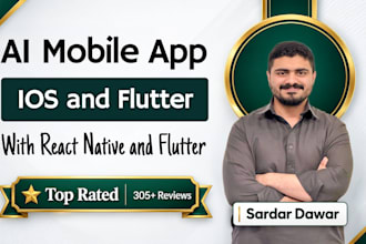 be your ai app developer and develop ai mobile app