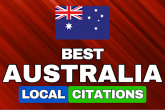 do 60 australia live citations for local business listing