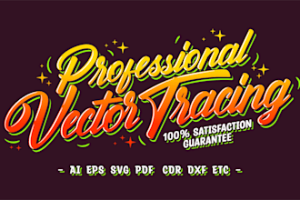 do vector tracing or convert images into vector