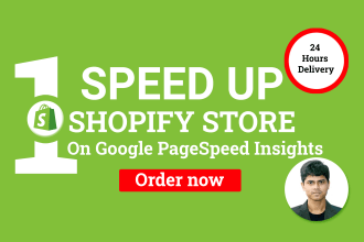 do shopify speed optimization and increase shopify page speed score