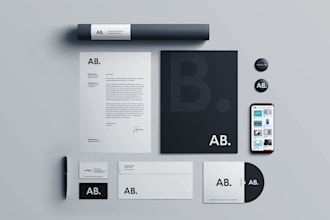 do unique business card, letterhead and stationery design