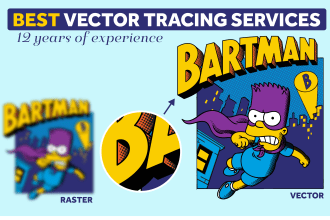 vectorize your logo, redraw and convert it to clean vector file