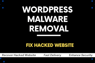 remove malware from wordpress website and install security