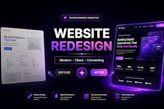 redesign your website to improve conversion and user experience