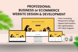 build stunning business wordpress website design using elementor pro, astra pro