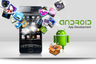 develop android applications in java or kotlin
