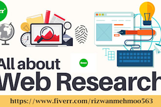 do creative and targeted internet research and collect leads