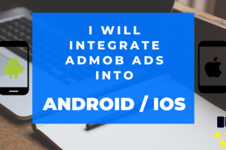 integrate admob ads into your android or IOS app