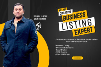 list your business information in top 10 USA UK local citations