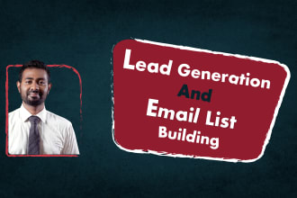 get b2b lead generation and email list building organically
