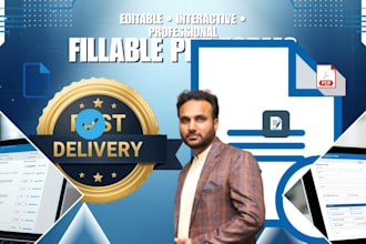 create fillable PDF form in 24 hours