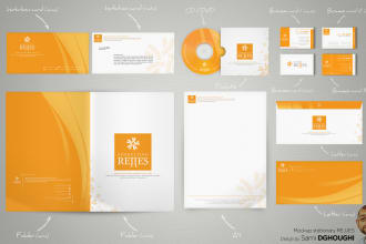 do full visual identity for your brand logo