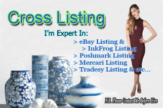 do crosslisting relisting product draft poshmark ebay mercari shopify depop etsy