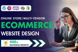 build ecommerce website online shop or webshop with wordpress woocommerce
