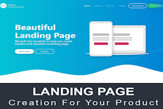 design attractive landing page with elementor