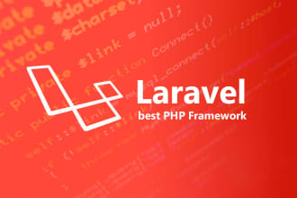 fix and develop laravel website from scratch