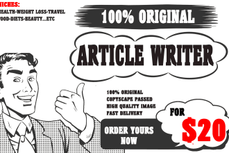 write 500 SEO optimized word article for you