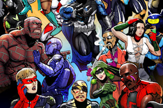 turn your creative vision into professional comic art