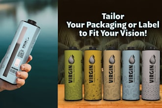 design premium product packaging and label design solutions