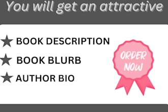write an irresistible book blurb, query letter or author bio