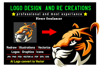 edit logo, redesign, recreate, graphic