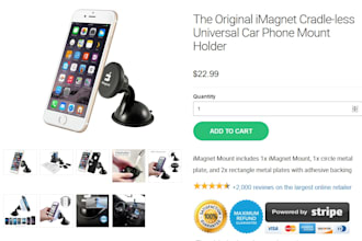 setup ecommerce store and provide unlimited traffic service