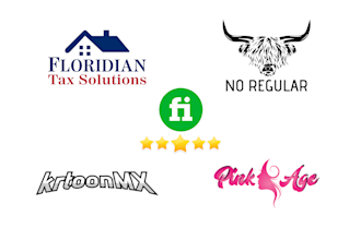 do minimalist modern, basic, business logo design