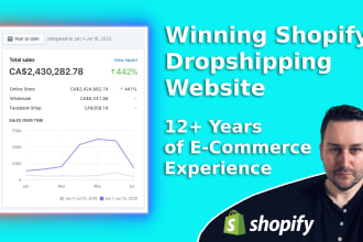 build or optimize your shopify website