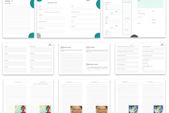 design diary and journal interior and cover designer