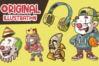 create amazing illustration artwork