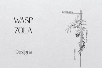 make minimal tattoo design