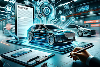 write an automotive guest post in da 64 blog off page SEO