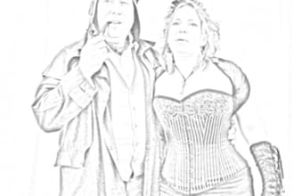 createa sketch of your photo and send you a jpg or png of the file
