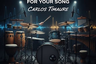 produce amazing drums and percussion for your song