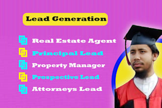 collect real estate, schools, attorneys contacts