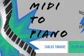 convert midi files to realistic piano