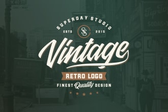do vintage logo business design