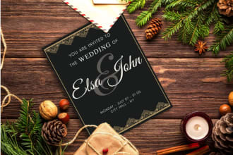 design wedding birthday party event invitation card