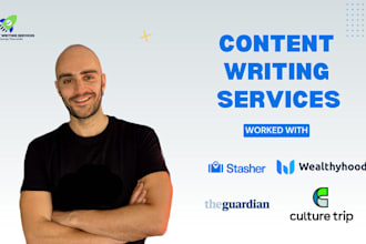 be your human website content writer