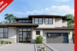 render 3d exterior or interior visualization images